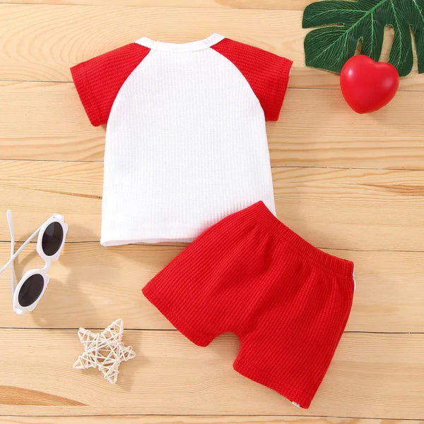 I Love Mama Raglan Set