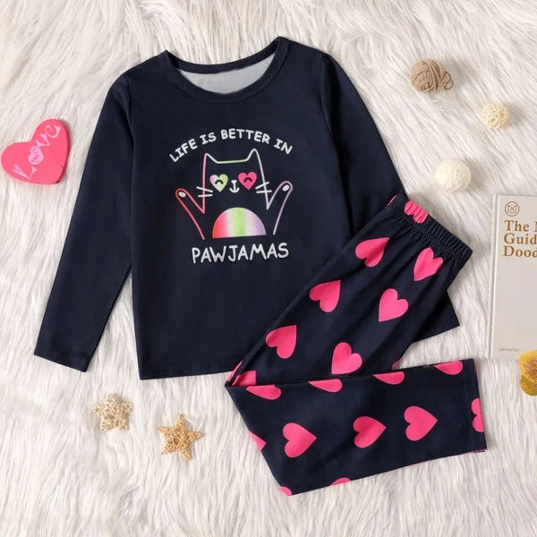 Life Is Better Cat Nightwear