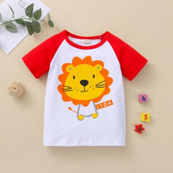 Little Lion Raglan Tee