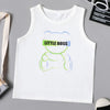 Little Boss Tank Top White