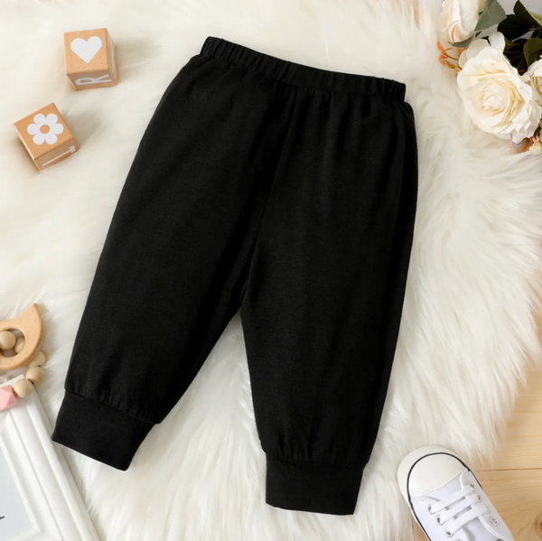 Little Girl Trouser ( Black ) - W