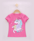 Pink Magic Unicorn Graphic Tee