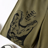 Olive Green T Rex Shorts