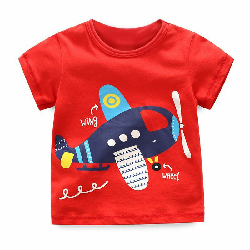 Plane Graphic Tee (R) - Funsies Garments