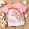 Rainbow Unicorn Graphic Tee