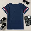 Striped Rocket Graphic Tee