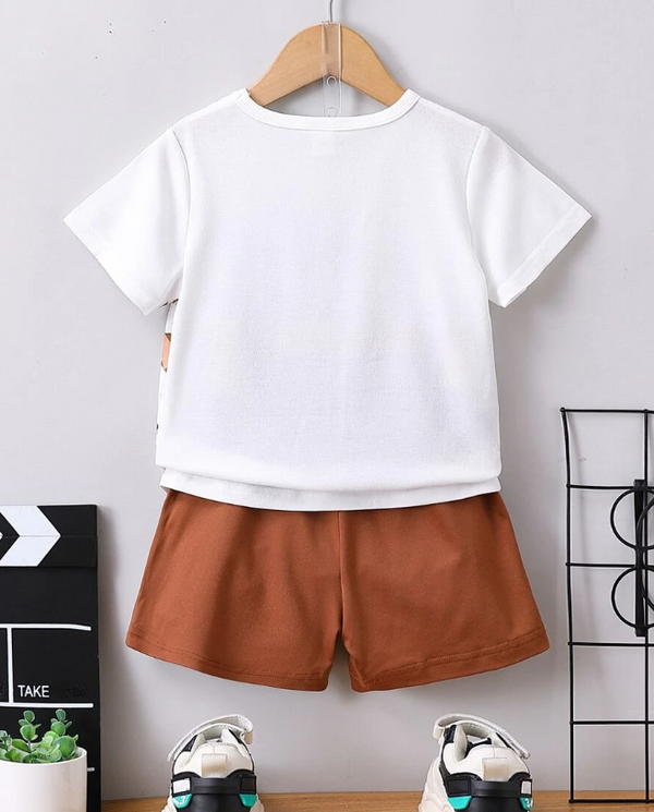 Running Leopard Graphic Set