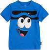 Smile Graphic Tee (BluE) - Funsies Garments