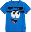 Smile Graphic Tee (BluE) - Funsies Garments