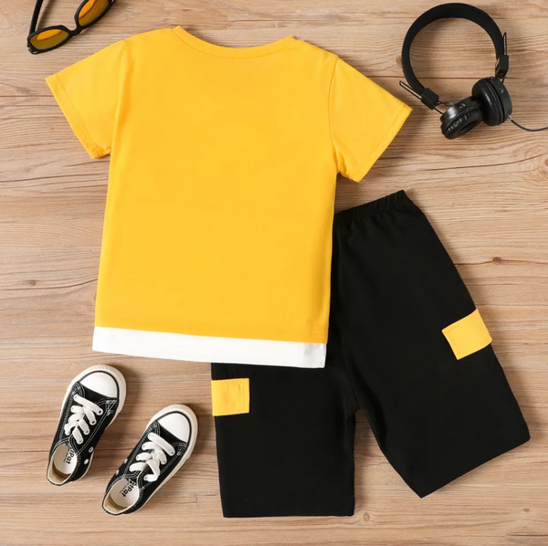 Spider Graphic Set Yellow