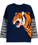 Tiger Stripes Graphic Tee