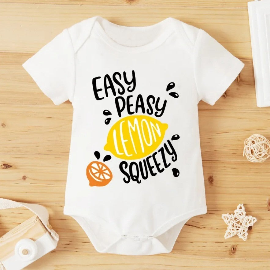 Easy Peasy Lemon Squeezy Romper