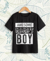 Awesome Mamas Boy Graphic Tee