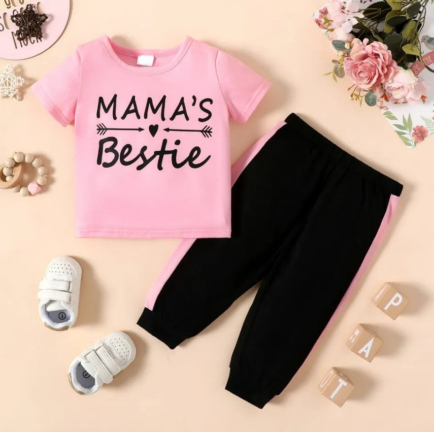Mamas Bestie Printed Tracksuit