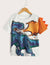 T Rex Fire Graphic Tee