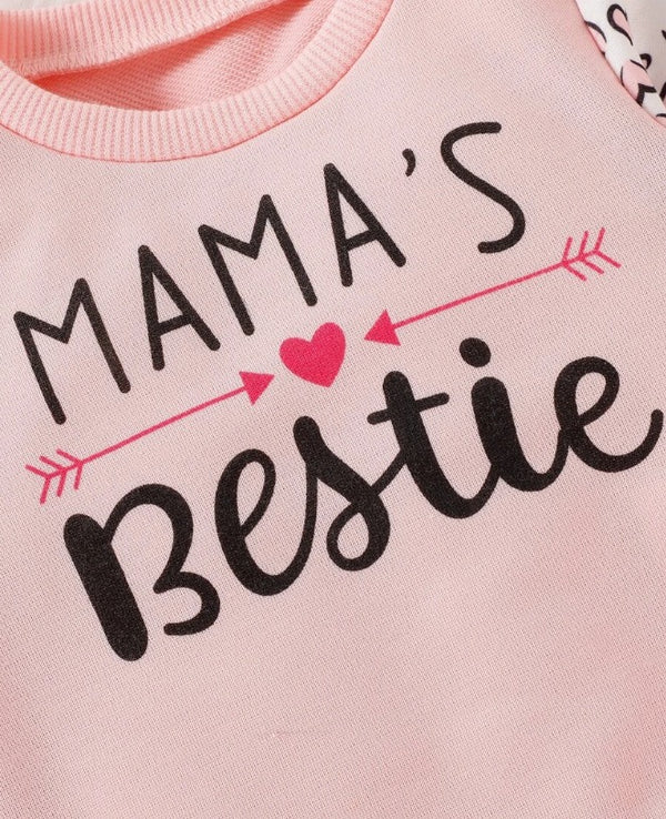 Mamas Bestie Printed Sweatshirt