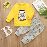 Cow Milk Printed Tracksuit