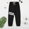 White Stripes Trouser (Black) - S
