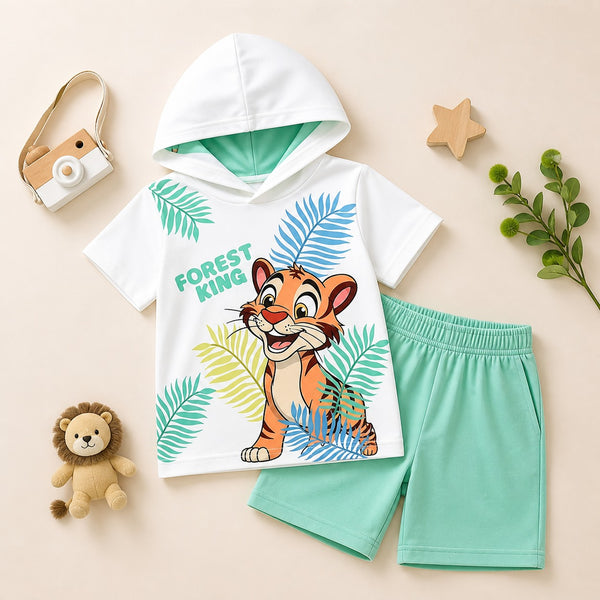 Little Forest King Hoodie Set