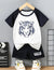 Tiger King Graphic Set White