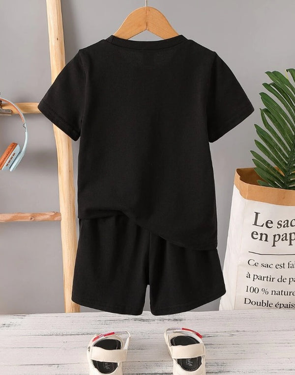 Hello Mini Tiger Graphic Set Black