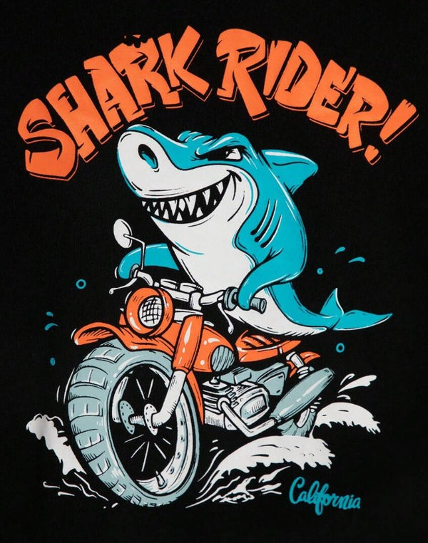 Shark Rider Graphic Tee