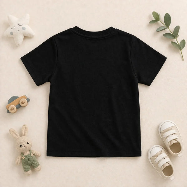 Hello Crocodile Tee Black