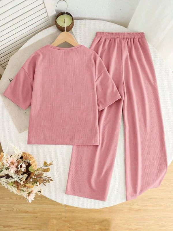 FS Casual Co-Ord Outfit Pink