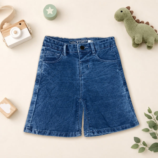 Blue Rover Denim Shorts