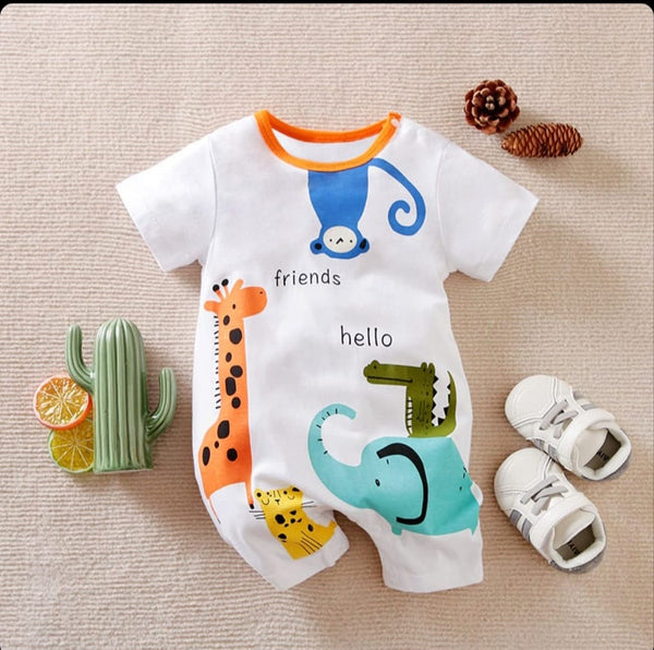 Hello Friends Animal Romper