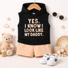 Look Like My Daddy Hood Set BB