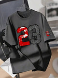 23 Letter Tee Grey