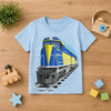 Blue Train Graphic Tee