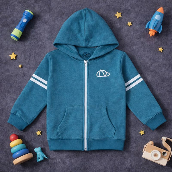 FS Zipper Hoodie (Teal Blue)