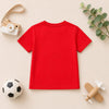 White Spider Graphic Tee Red