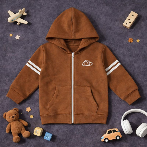 FS Zipper Hoodie (Brown)