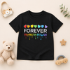 Forever Colorful Hearts Graphic Tee