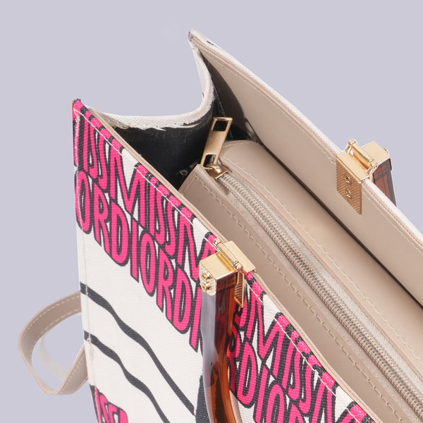 Whinsical Wave | Tote | Pink