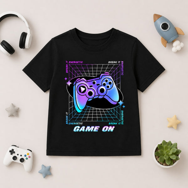 Energetic Game On Graphic Tee