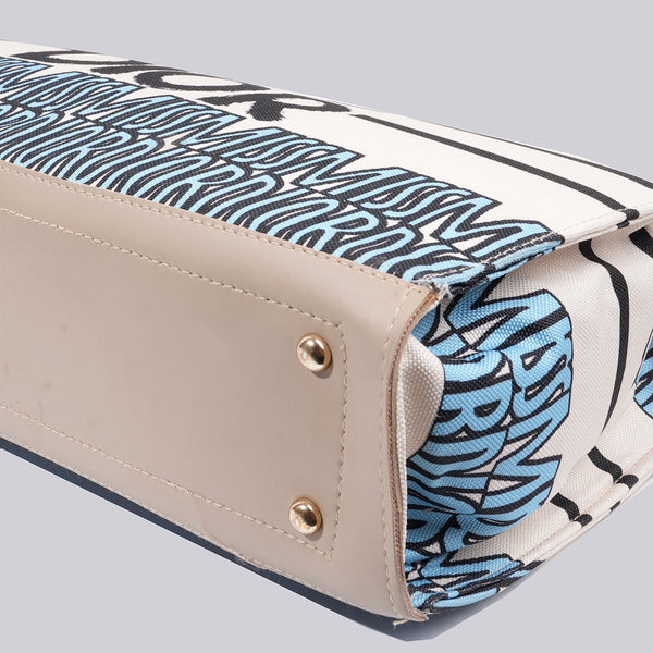 Whinsical Wave | Tote | Blue