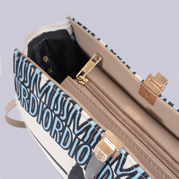 Whinsical Wave | Tote | Blue