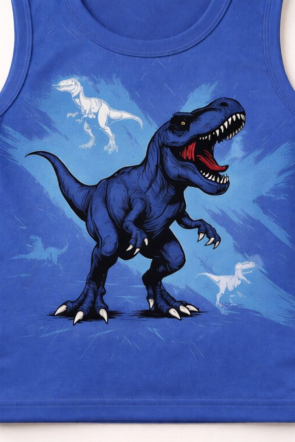 Big Blue T Rex Tank Set