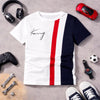 King Stripes Letter Tee