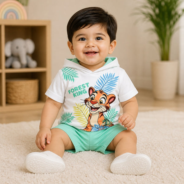 Little Forest King Hoodie Set