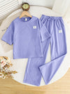 FS Casual Co-Ord Outfit Purple