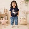 Unicorn In Stars Graphic Tee