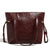 Croco Kraft | Shoulder | Maroon - Bagonia