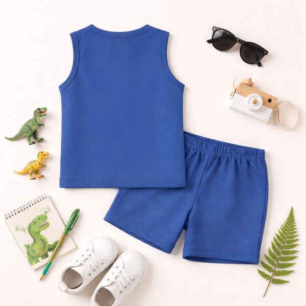 Big Blue T Rex Tank Set