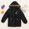 Arctic Explorer Detachable-Hood Puffer (Black)