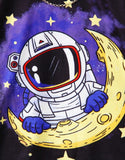 Astronaut And Moon Graphic Tee